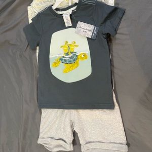 Tommy Bahama 4 pc Baby Turtle mix and match Set